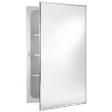 Broan-Nutone 401ADJ - Basic Styleline, Recessed, 16 in. Wx 20 in.H, Premium float glass mirror.