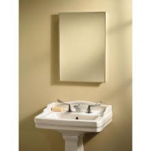 Broan-Nutone 461P24CH - Specialty, Recessed, 18 in.W x 26 in.H,  Chrome framed mirror.