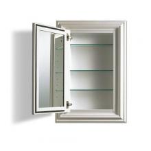 Broan-Nutone 72WH244D - Gallery Collection, Deluxe Recessed,  14-1/4 in.W x 24 in.H, 4 in. deep, Premium float glass mirror.