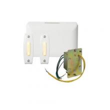 Broan-Nutone BK142LWH - Chime, 2 lighted pushbutton, 1 j-box transformer.