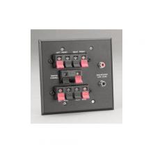 Broan-Nutone CPHT200 - Home Theater In-Wall Termination Panel, Black. Not for use with intercoms.