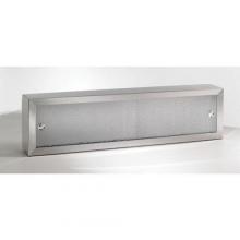 Broan-Nutone J169024CH - Cosmetic Box, Surface Mount, 24-1/4 in.W x 8 in.H. Chrome.