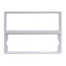 Broan-Nutone NF200CWH - Master and CD Combination Frame  for NM series- White