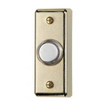 Broan-Nutone PB69LPB - Door Chime Pushbutton, lighted in polished brass