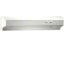 Broan-Nutone QS130AA - 30 in., Almond-on-Almond, Under Cabinet Hood, 220 CFM.