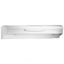 Broan-Nutone QS230WW - 30 in., White-on-White, Under Cabinet Hood, 300 CFM.