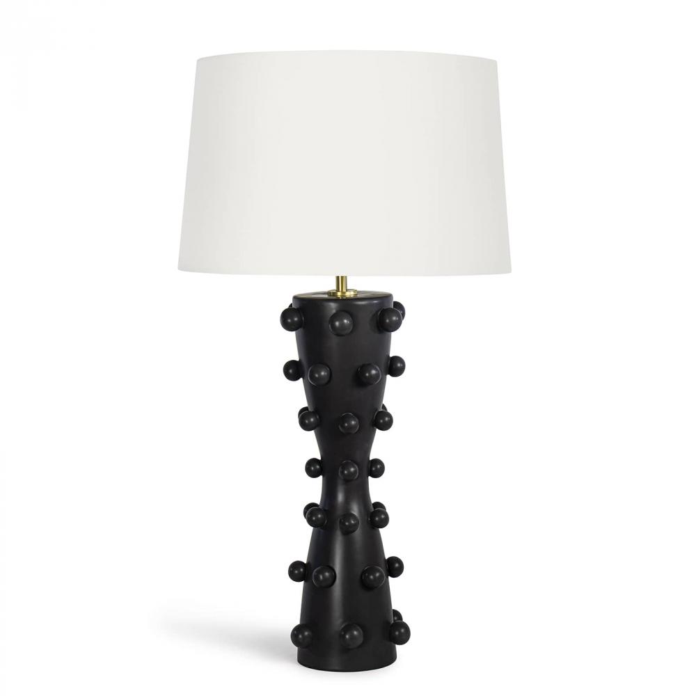 Regina Andrew Pom Pom Ceramic Table Lamp (Black)