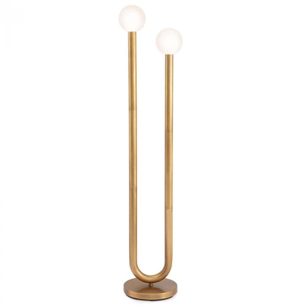 Regina Andrew Happy Floor Lamp (Natural Brass)