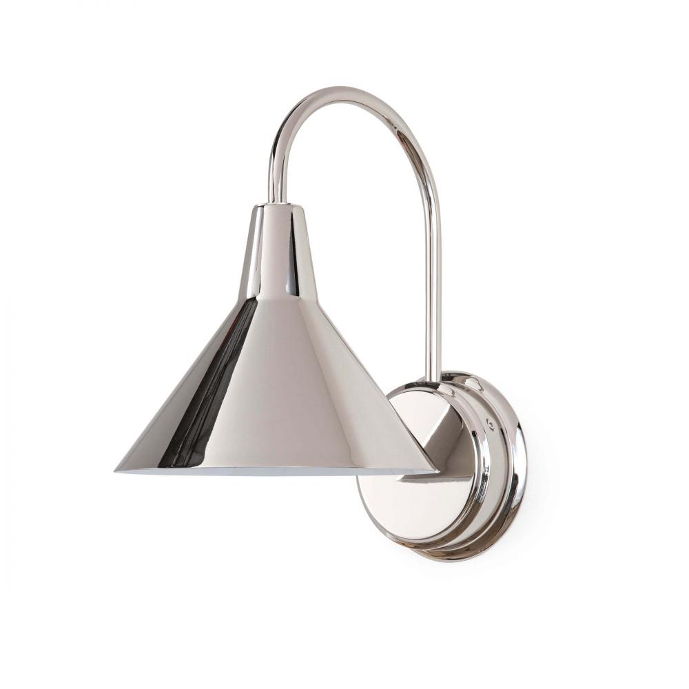 Regina Andrew Dublin Sconce (Polished Nickel)