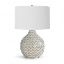 Regina Andrew 13-1201 - Regina Andrew Chevron Bone Table Lamp (Natural)