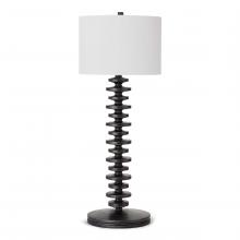 Regina Andrew 13-1222EB - Regina Andrew Fishbone Buffet Table Lamp (Ebony)