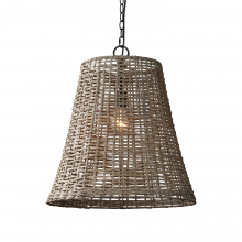 Terracotta Lighting P22115-1 - Whitsunday Rattan Weave Pendant