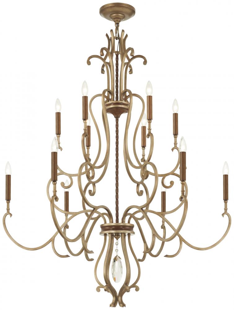 12 LIGHT CHANDELIER