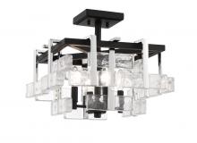 Minka Metropolitan N7544-729 - 4 LIGHTS SEMI FLUSH