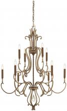 Minka Metropolitan N6558-690 - 10 LIGHT CHANDELIER