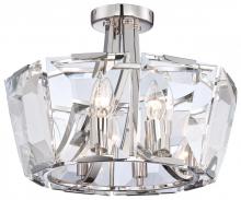 Minka Metropolitan N6987-613 - 8 LIGHT SEMI FLUSH MOUNT