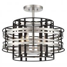 Minka Metropolitan N7983-420 - 4 LIGHT SEMI FLUSH