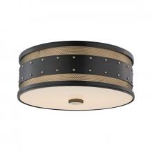 Hudson Valley 2206-AOB - 3 LIGHT FLUSH MOUNT