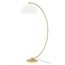 Hudson Valley L1668-AGB - 1 LIGHT FLOOR LAMP