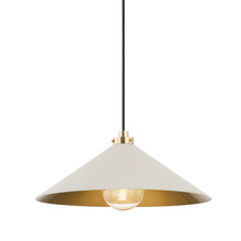 Hudson Valley MDS1402-AGB/OW - 1 LIGHT PENDANT