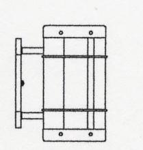 Arroyo Craftsman VS-11NROF-BZ - 11" valencia sconce - no roof