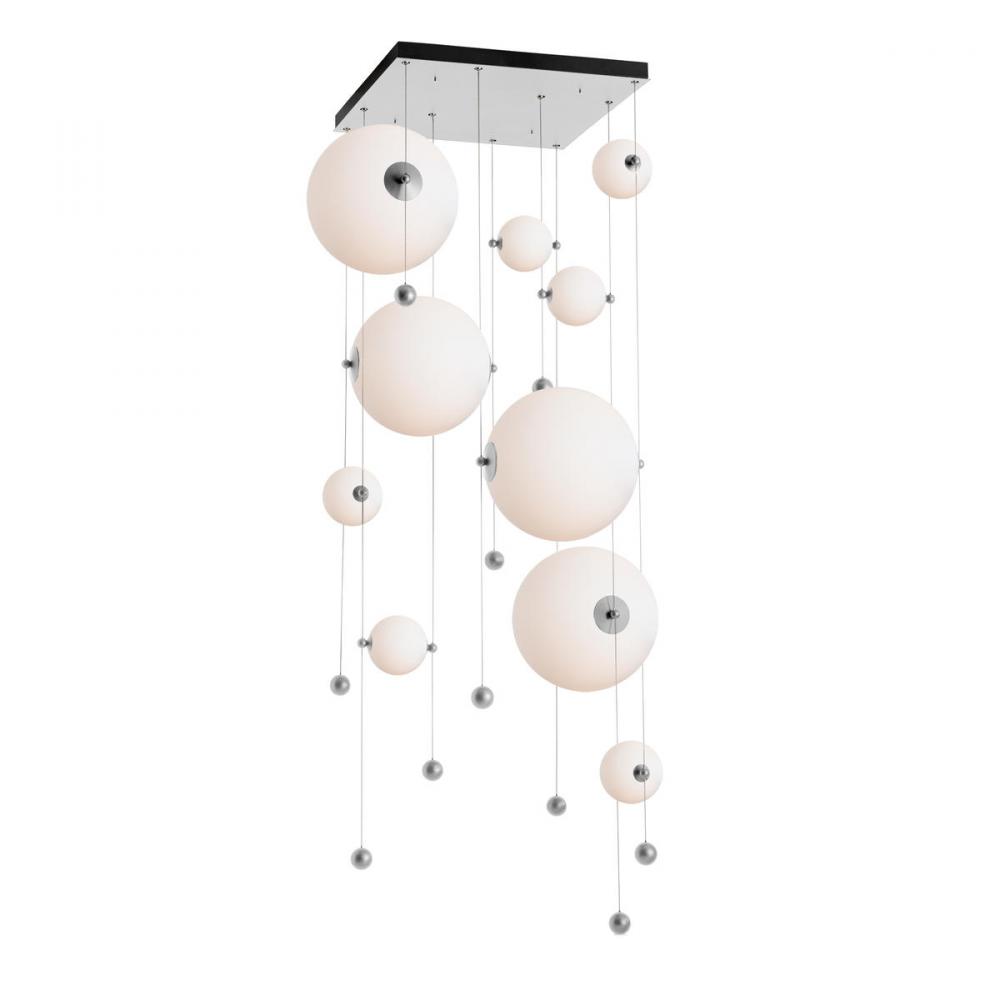 Abacus 10-Light Square LED Pendant