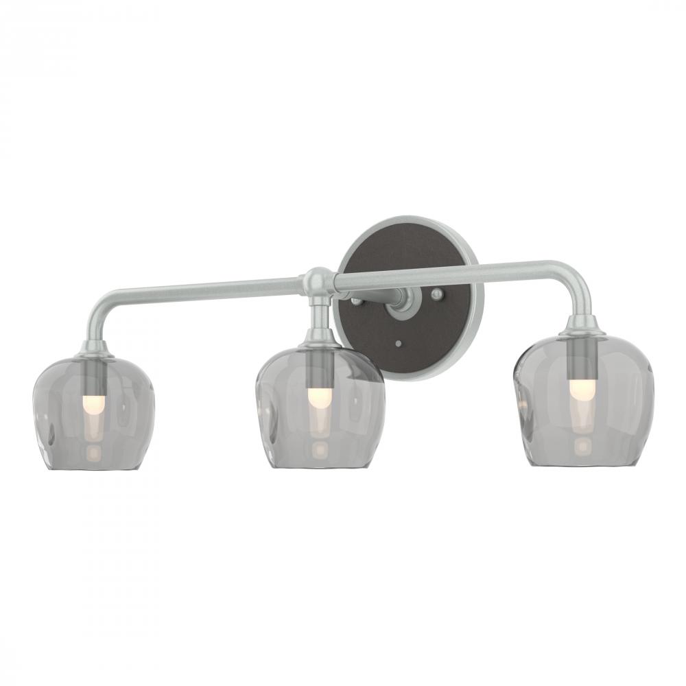 Ume 3-Light Curved Arm Bath Sconce