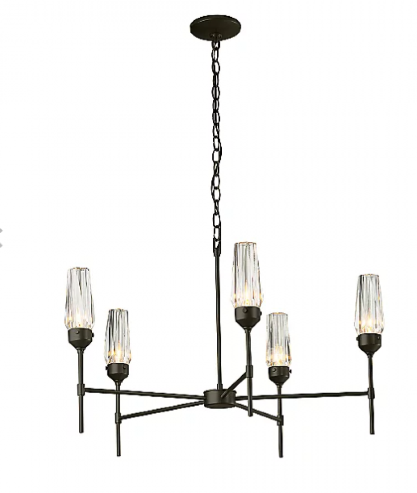 Luma 5 Arm Chandelier