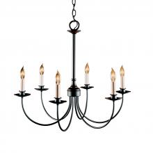 Hubbardton Forge 107060-SKT-10 - Simple Lines 6 Arm Chandelier