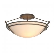 Hubbardton Forge 124412-SKT-07-GG0047 - Presidio Tryne Small Semi-Flush