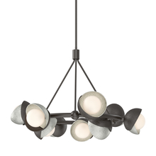 Hubbardton Forge 131068-SKT-MULT-14-85-GG0711 - Brooklyn 9-Light Double Shade Ring Pendant