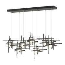 Hubbardton Forge 131096-SKT-STND-20-YC0305 - Tura 7-Light Frosted Glass Pendant