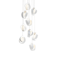 Hubbardton Forge 131099-SKT-LONG-02-GG0711 - Riza 9-Light Pendant