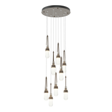 Hubbardton Forge 131100-SKT-STND-05-YG0434 - Link 9-Light Blown Glass Pendant