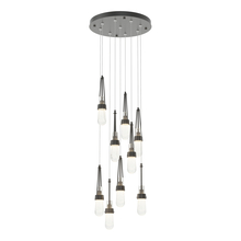 Hubbardton Forge 131100-SKT-STND-10-YG0434 - Link 9-Light Blown Glass Pendant