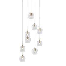  131103-SKT-LONG-84-ZM0709 - Ume 9-Light Pendant