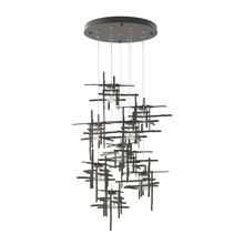 Hubbardton Forge 131107-SKT-STND-20-II0728 - Tura 9-Light Seeded Glass Pendant