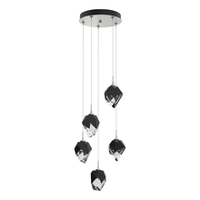 Hubbardton Forge 131137-SKT-LONG-82-BP0754 - Chrysalis 5-Light Small Crystal Pendant