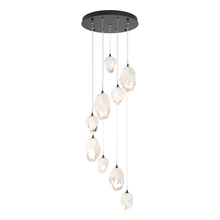 Hubbardton Forge 131142-SKT-LONG-10-WP0756 - Chrysalis 9-Light Mixed Crystal Pendant