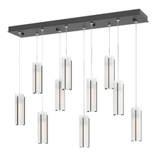 Hubbardton Forge 131204-SKT-STND-10-GG0065 - Exos Glass 10-Light Pendant