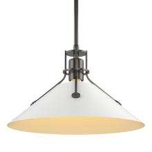 Hubbardton Forge 134550-SKT-MULT-14-02 - Henry Medium Steel Shade Pendant