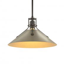 Hubbardton Forge 134550-SKT-MULT-14-84 - Henry Medium Steel Shade Pendant