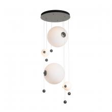 Hubbardton Forge 139052-LED-STND-20-GG0694 - Abacus 4-Light Round LED Pendant