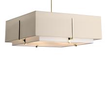  139635-SKT-MULT-86-SF2012-SA2401 - Exos Square Large Double Shade Pendant