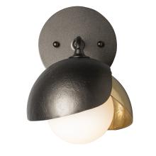 Hubbardton Forge 201374-SKT-14-86-GG0711 - Brooklyn 1-Light Double Shade Bath Sconce