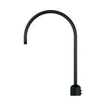 Millennium RPAS-SB - R Series  One Light Post Adapter Satin Black