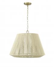 Millennium 20606-MG - Sterling 6-Light Pendant light Modern Gold