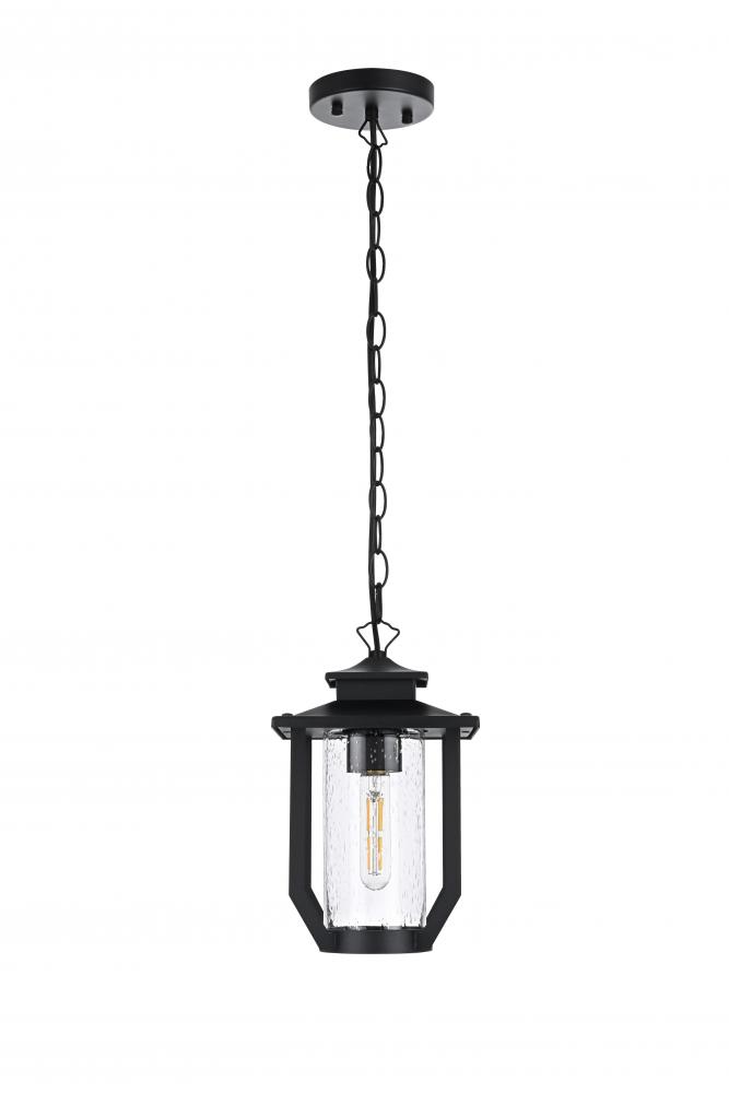 Sepviva 7 inch Outdoor Pendant in Black