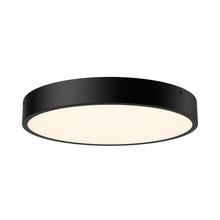 ALORA  FM554015MB - Adelaide 15-in Matte Black LED Flush Mount