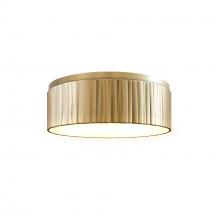 ALORA  FM361212VB - Kensington 12-in Vintage Brass LED Flush Mount